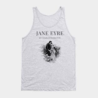 Jane Eyre Charlotte Bronte - Vintage Book Cover Tank Top